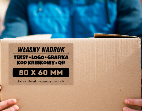 80x60 kraft paczka